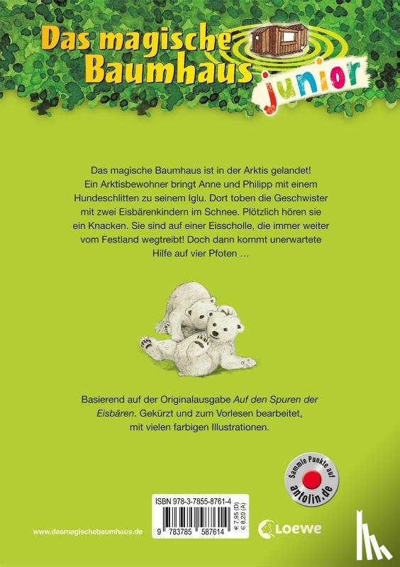 Pope Osborne, Mary - Das magische Baumhaus junior 12 - Rettung für die kleinen Eisbären