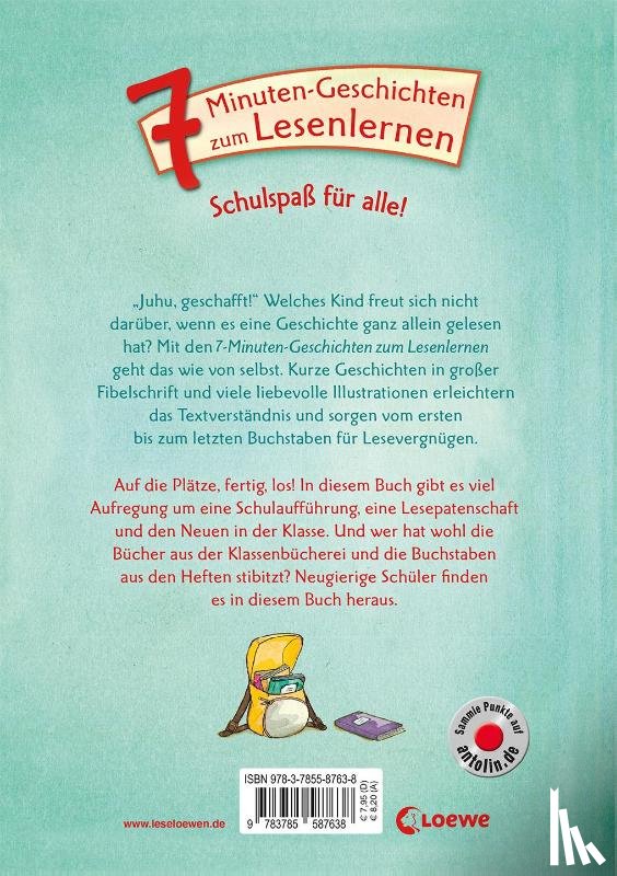  - Leselöwen - Das Original - 7-Minuten-Geschichten zum Lesenlernen - Schulspaß für alle!