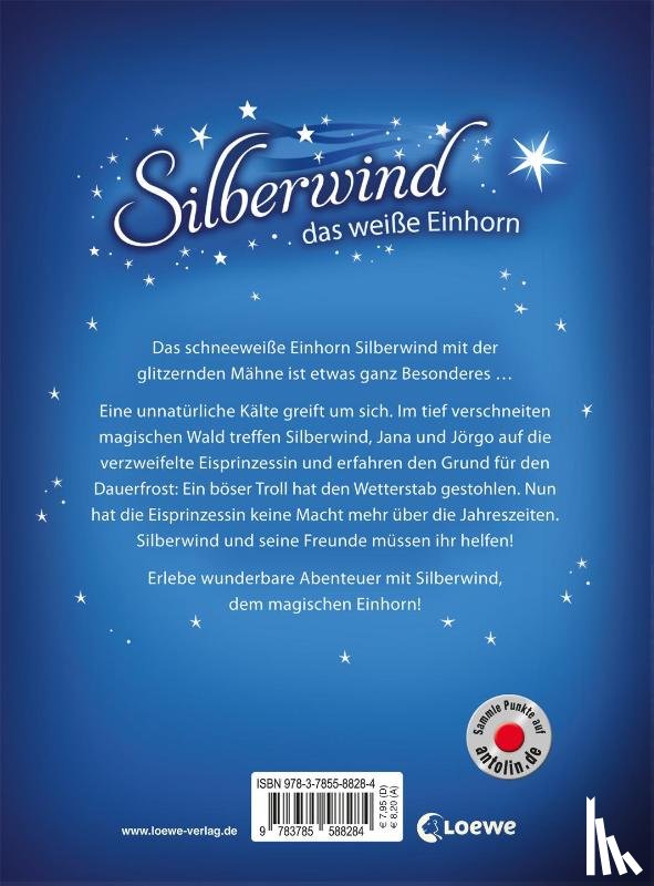 Grimm, Sandra - Silberwind, das weiße Einhorn - Die verwunschene Eisprinzessin