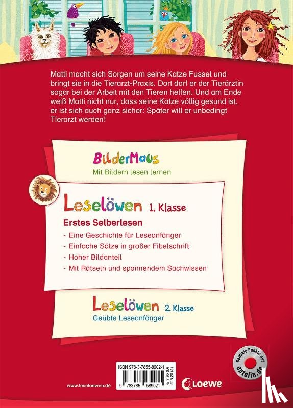 Heger, Ann-Katrin - Leselöwen 1. Klasse - Ein Tag in der Tierarzt-Praxis