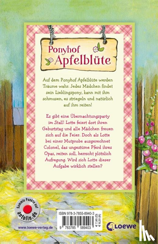 Young, Pippa - Ponyhof Apfelblüte 12 - Lotte und die Übernachtungsparty