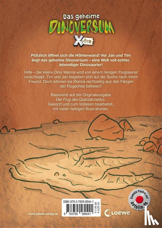 Stone, Rex - Das geheime Dinoversum Xtra - Flucht vor dem Quetzalcoatlus