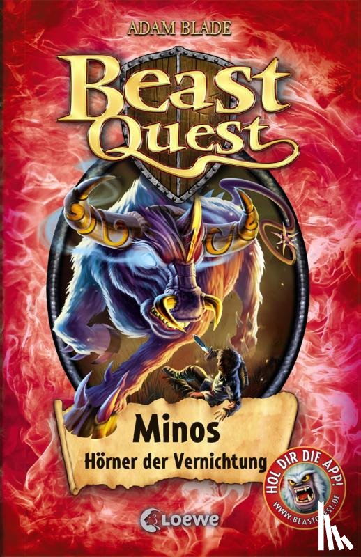 Blade, Adam - Beast Quest 50 - Minos, Hörner der Vernichtung