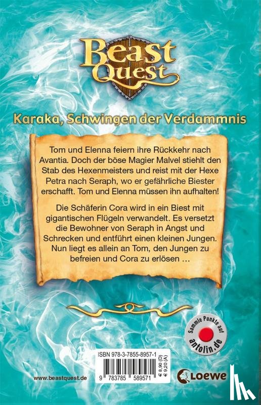 Blade, Adam - Beast Quest 51 - Karaka, Schwingen der Verdammnis