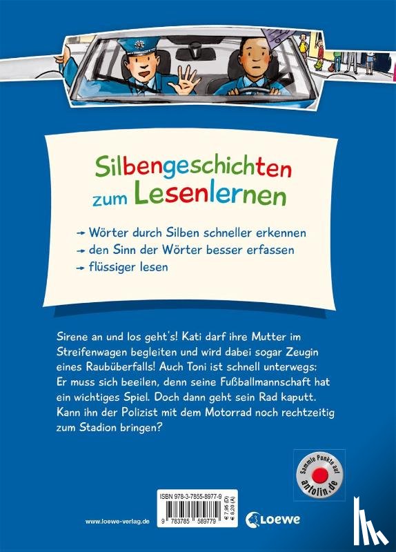 Fischer-Hunold, Alexandra - Silbengeschichten zum Lesenlernen - Polizeigeschichten