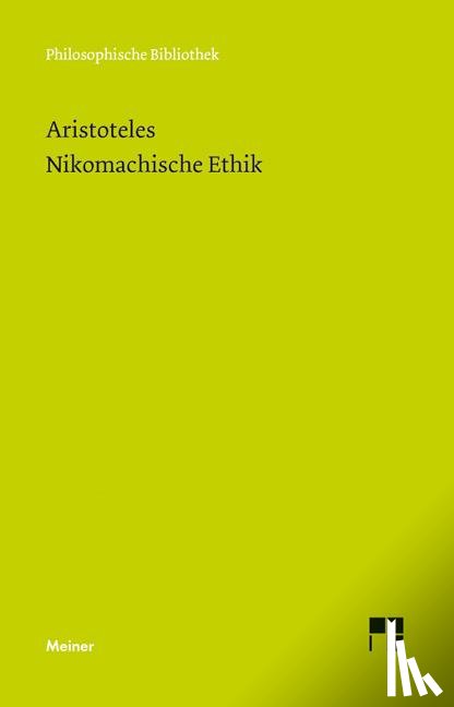 Aristoteles - Nikomachische Ethik