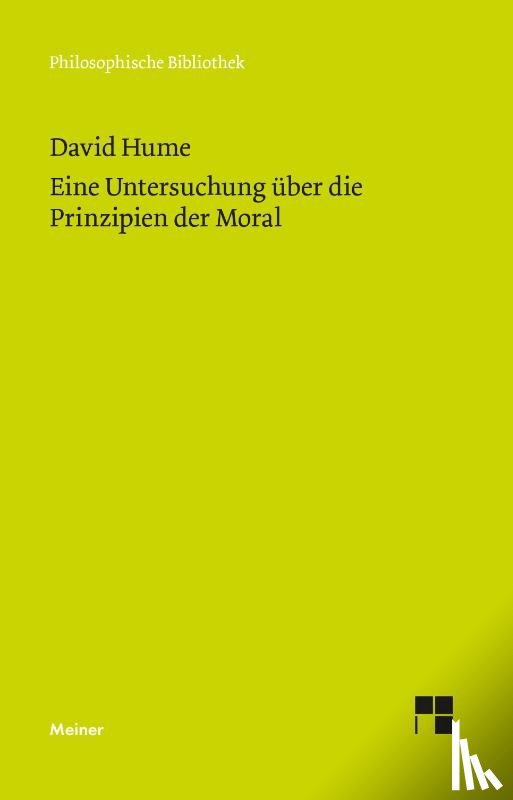 Hume, David - Untersuchung über die Prinzipien der Moral
