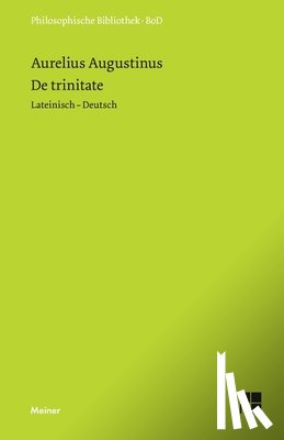 Augustinus, Aurelius - De trinitate