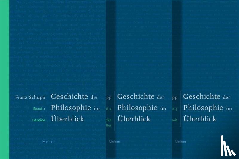 Schupp, Franz - Geschichte der Philosophie im Überblick 1-3