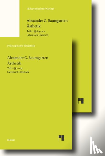 Baumgarten, Alexander Gottlieb - Ästhetik
