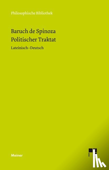 Spinoza, Baruch de - Politischer Traktat