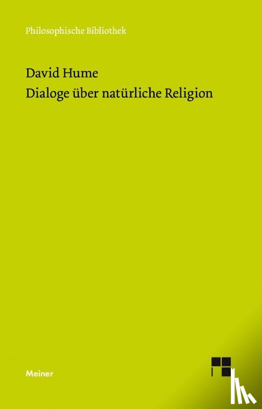 Hume, David - Dialoge über natürliche Religion