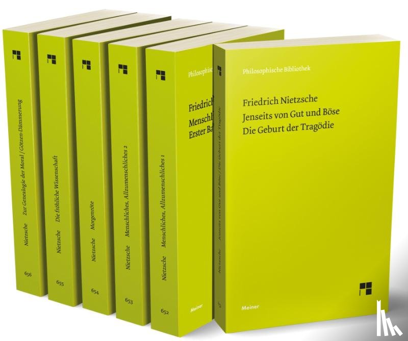 Nietzsche, Friedrich - Philosophische Werke in sechs Bänden