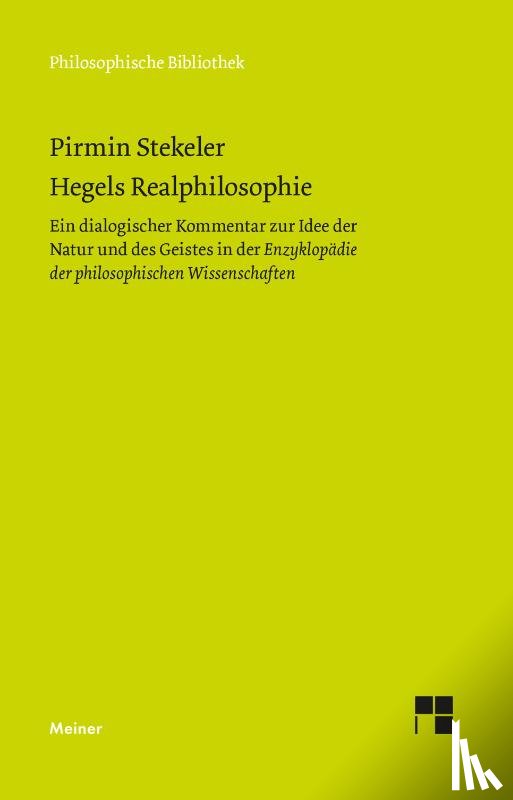 Stekeler, Pirmin - Hegels Realphilosophie