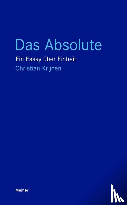 Krijnen, Christian - Das Absolute