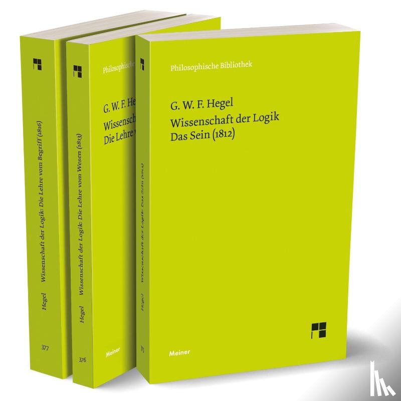 Hegel, Georg Wilhelm Friedrich - Wissenschaft der Logik. Band 1+2