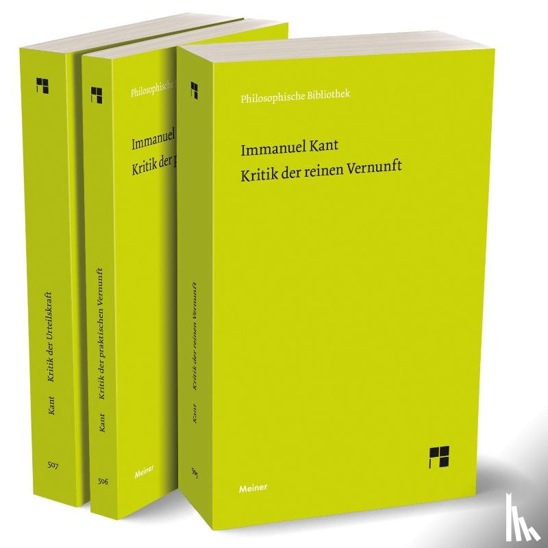 Kant, Immanuel - Die drei Kritiken