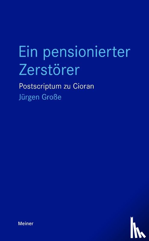 Große, Jürgen - Ein pensionierter Zerstörer