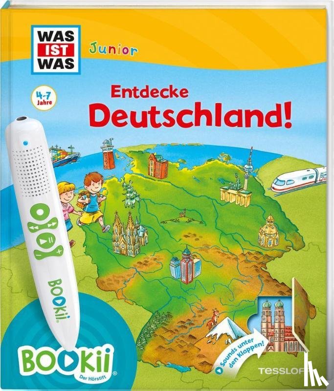 Oftring, Bärbel, Kaiser, Claudia, Lickleder, Martin, Haßler, Sebastian - BOOKii® WAS IST WAS Junior Entdecke Deutschland!