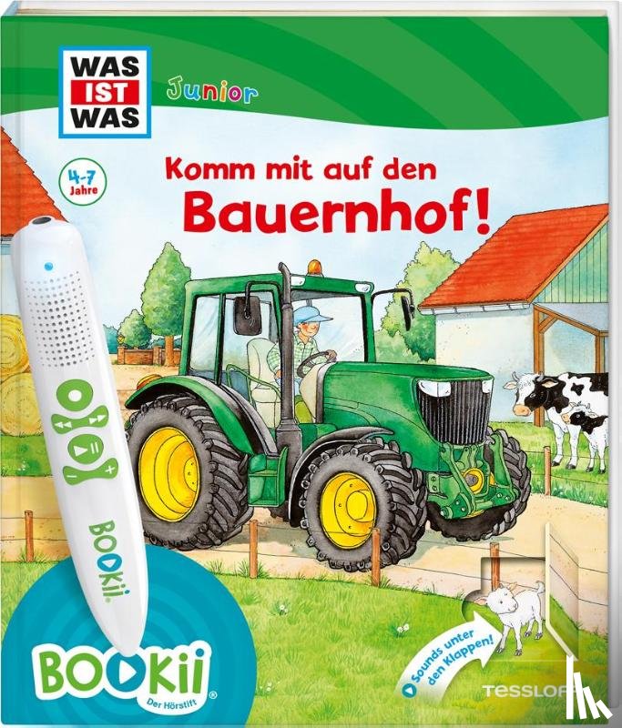 Braun, Christina, Kaiser, Claudia, Lickleder, Martin - BOOKii® WAS IST WAS Junior Komm mit auf den Bauernhof!