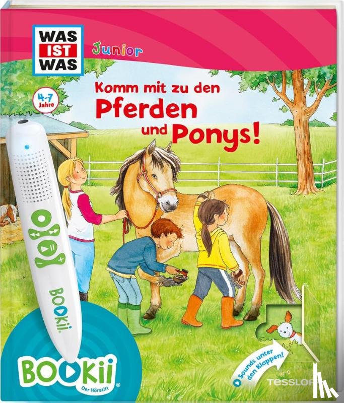 Braun, Christina, Kaiser, Claudia, Lickleder, Martin, Marti, Tatjana - BOOKii® WAS IST WAS Junior Komm mit zu den Pferden und Ponys!