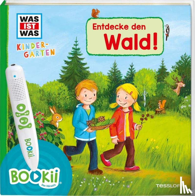 Weller-Essers, Andrea, Steinstraat, Johann - BOOKii WAS IST WAS Kindergarten Entdecke den Wald