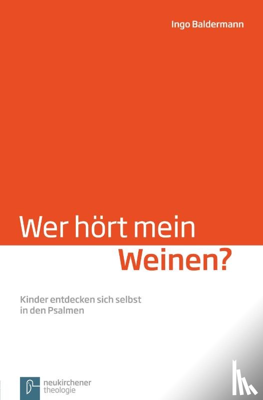 Baldermann, Ingo - Wer hArt mein Weinen?