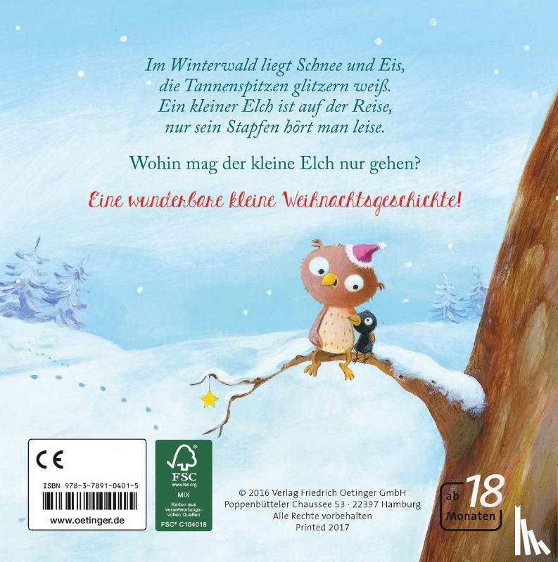 zur Brügge, Anne-Kristin - Frohe Weihnachten, kleiner Elch!