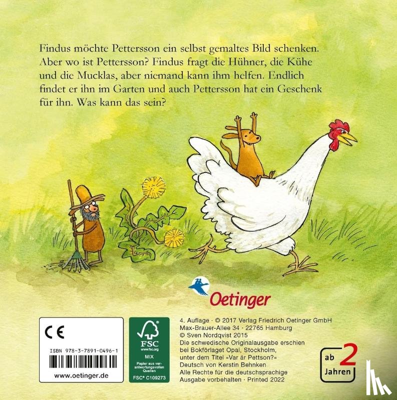 Nordqvist, Sven - Wo ist Pettersson?