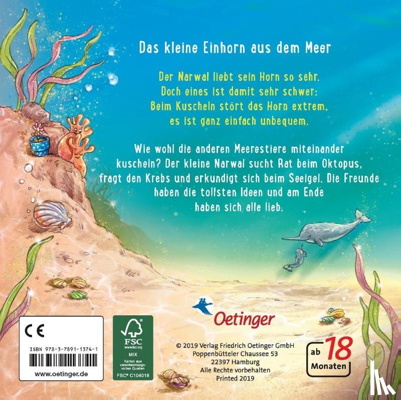 Zur Brügge, Anne-Kristin - Komm kuscheln, kleiner Narwal!