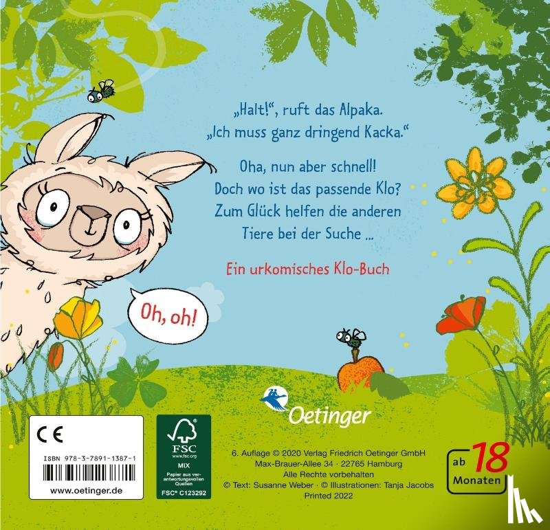 Weber, Susanne - Das Alpaka muss Kacka