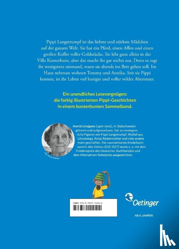 Lindgren, Astrid - Pippi Langstrumpf. Alle Abenteuer in einem Band