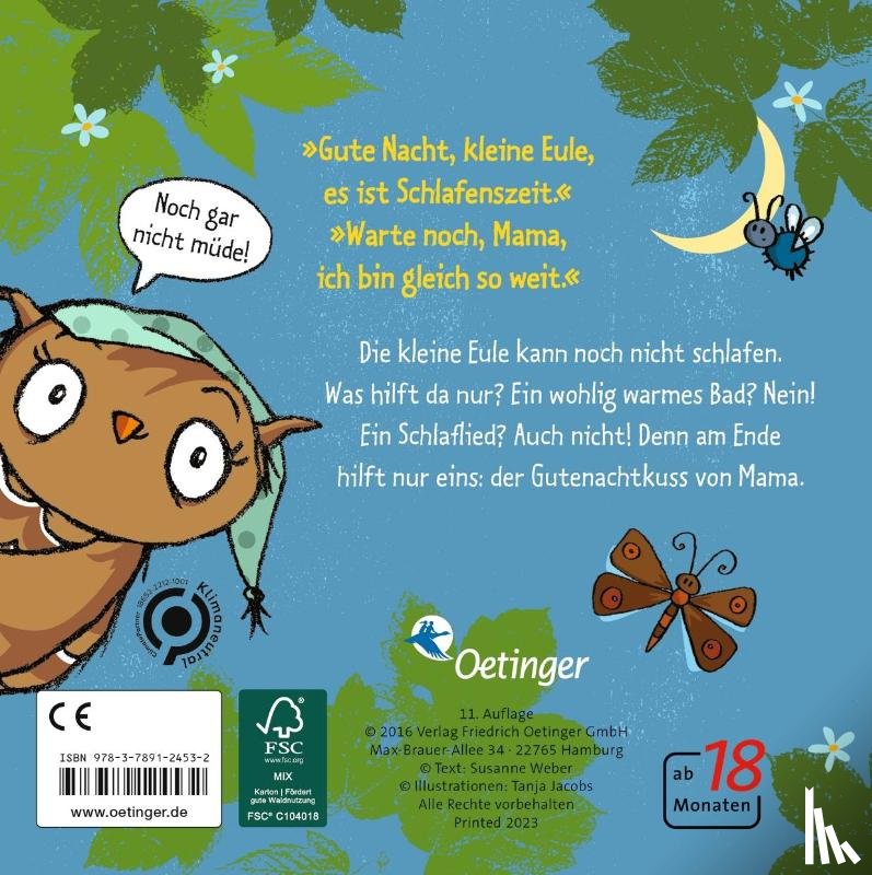 Weber, Susanne - Gute Nacht, kleine Eule!