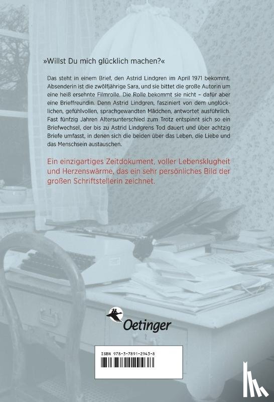 Lindgren, Astrid, Schwardt, Sara - Deine Briefe lege ich unter die Matratze