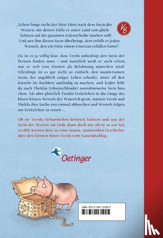 Boie, Kirsten - Der kleine Ritter Trenk und das Schwein der Weisen - Vorlesegeschichten
