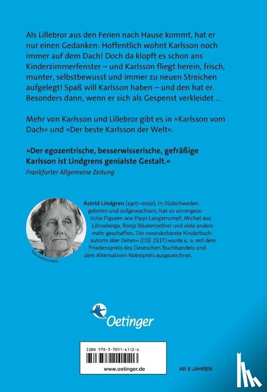 Lindgren, Astrid - Karlsson vom Dach 2. Karlsson fliegt wieder