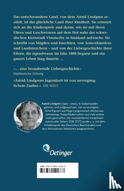 Lindgren, Astrid - Das entschwundene Land