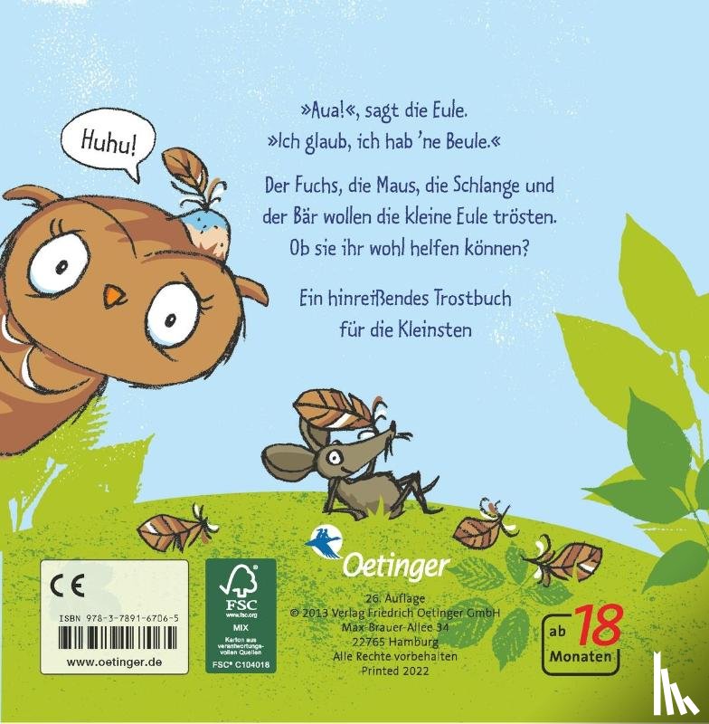 Weber, Susanne, Jacobs, Tanja - Die Eule mit der Beule