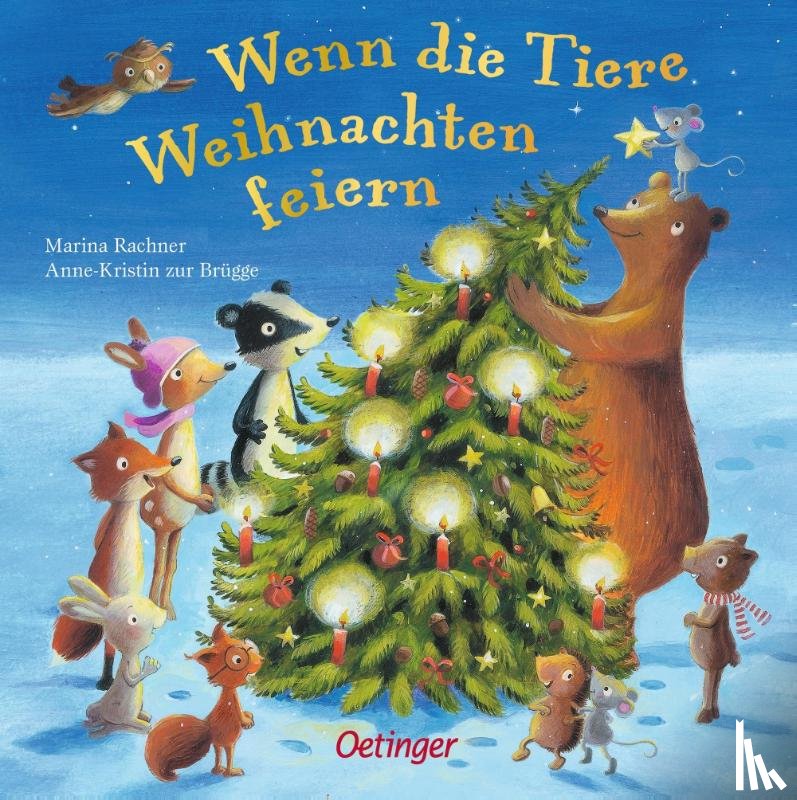 zur Brügge, Anne-Kristin, Rachner, Marina - Wenn die Tiere Weihnachten feiern