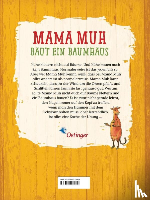 Wieslander, Jujja, Wieslander, Tomas, Nordqvist, Sven - Mama Muh baut ein Baumhaus