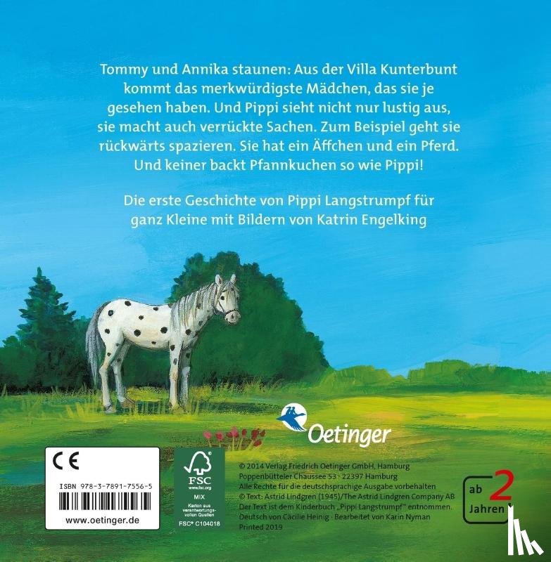 Lindgren, Astrid - Hurra, Pippi Langstrumpf