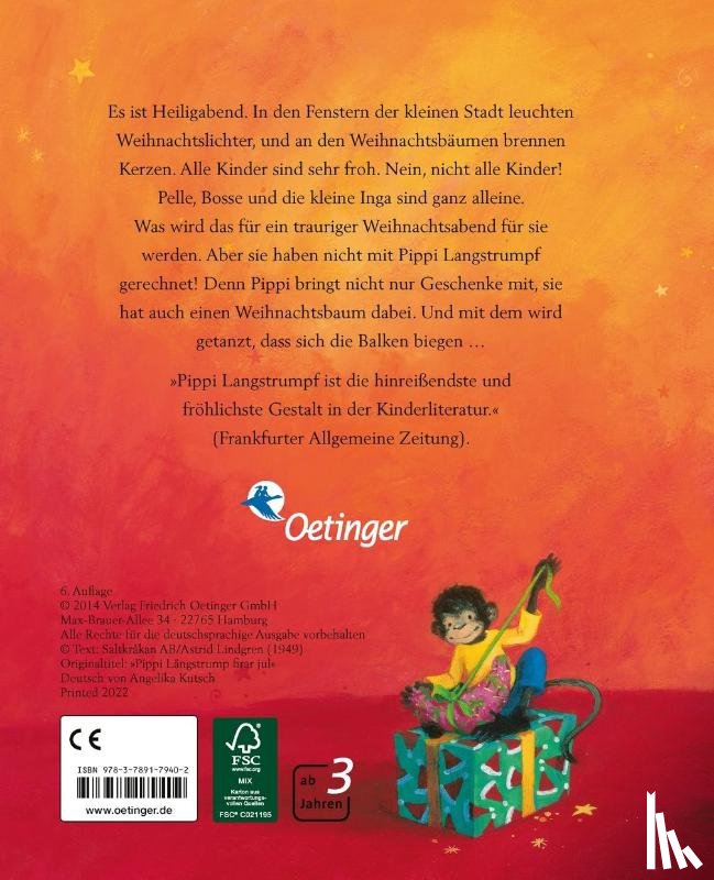 Lindgren, Astrid - Pippi Langstrumpf feiert Weihnachten