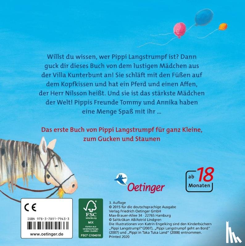Lindgren, Astrid - Guck mal, Pippi Langstrumpf