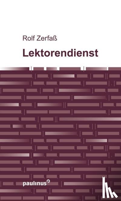 Zerfaß, Rolf - Lektorendienst