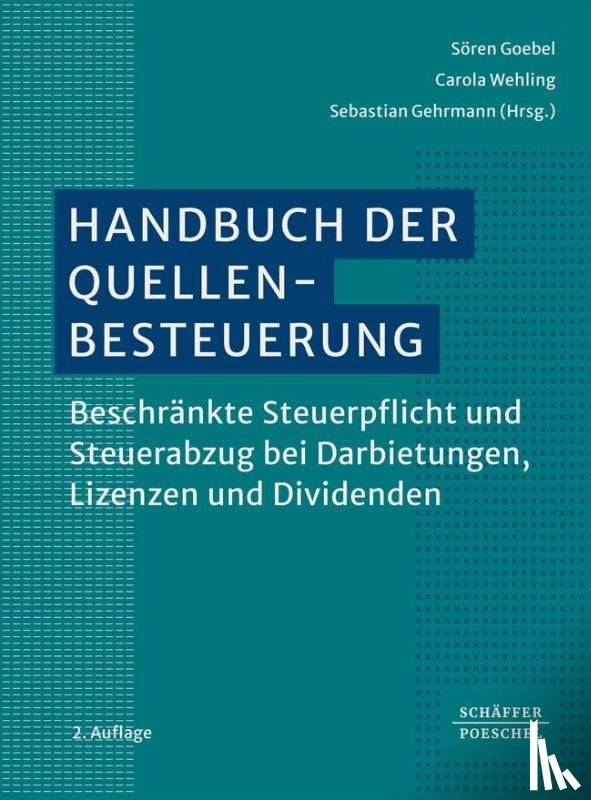 Gehrmann, Sebastian, Nakhai, Katja, Wehling, Carola - Handbuch der Quellenbesteuerung