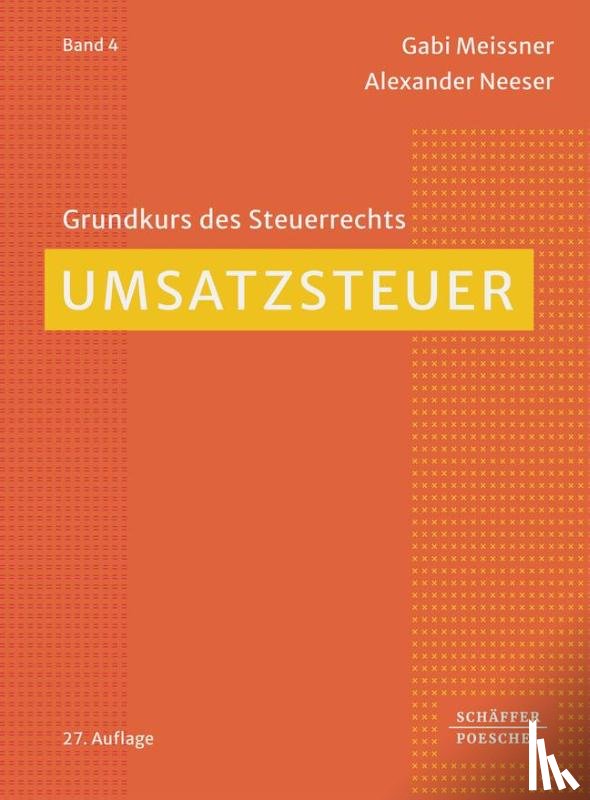 Meissner, Gabi, Neeser, Alexander - Umsatzsteuer
