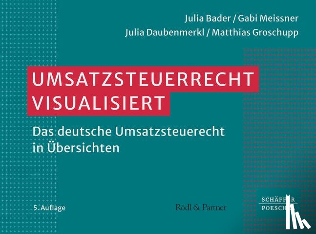 Bader, Julia, Meissner, Gabi, Daubenmerkl, Julia, Groschupp, Matthias - Umsatzsteuerrecht visualisiert