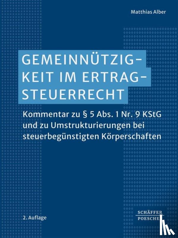 Alber, Matthias, Szczesny, Michael, Sell, Hartmut - Gemeinnützigkeit im Ertragsteuerrecht