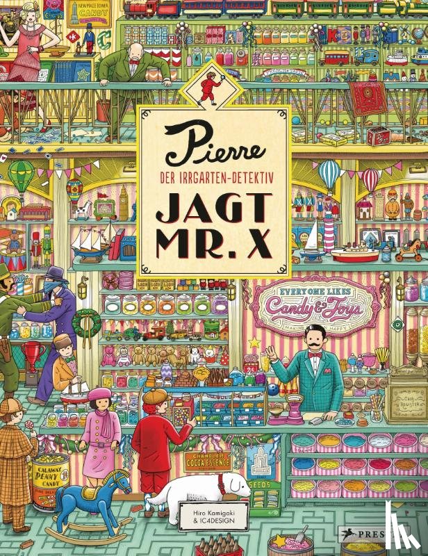 Kamigaki, Hiro - Pierre, der Irrgarten-Detektiv, jagt Mr. X