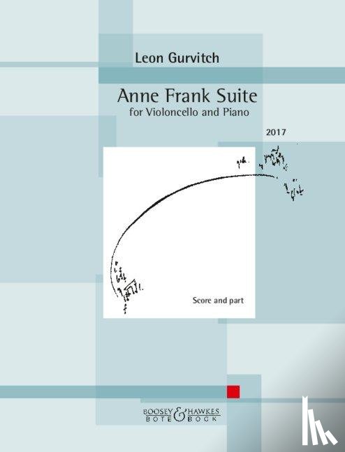 Gurvitch, Leon - Anne Frank Suite. Violoncello und Klavier